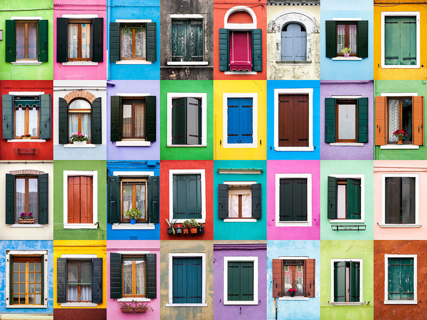 Фотограф превращает обычные двери и окна в искусство