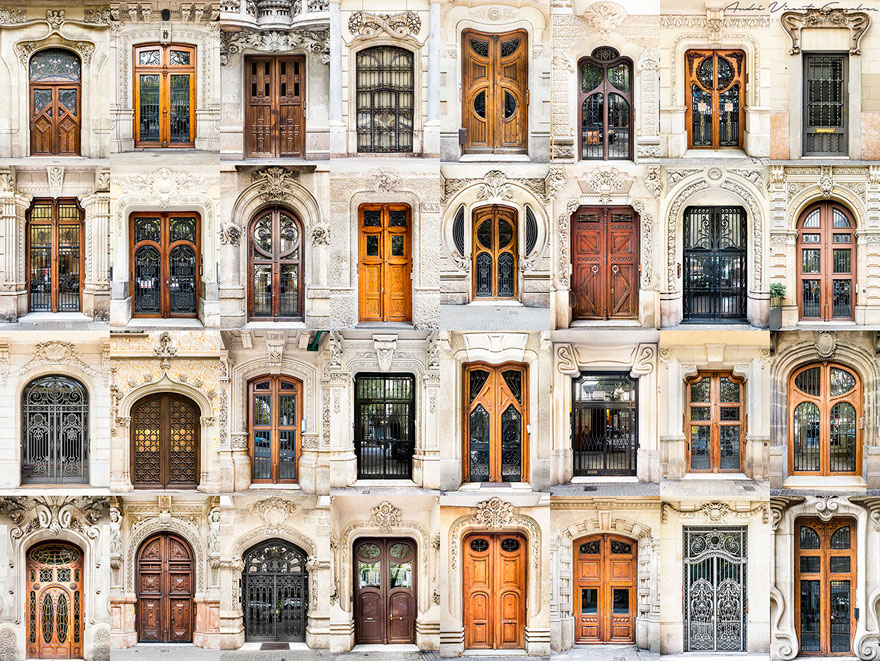 Фотограф превращает обычные двери и окна в искусство