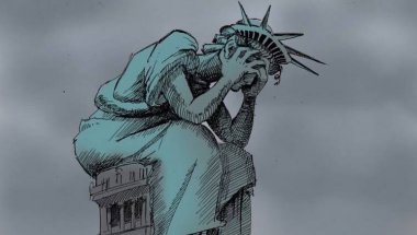 Статуя Свободы тоже в шоке