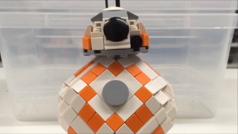 Так выглядит BB-8 из кубиков лего