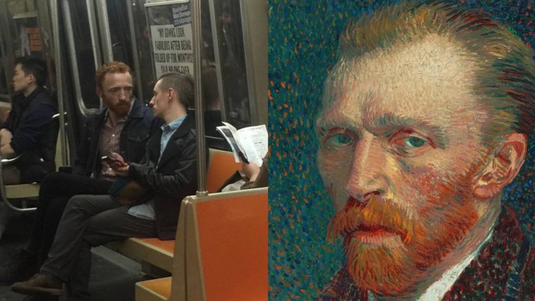 Ван Гог в метро