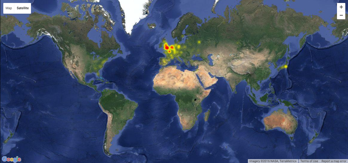 Твиттер ушел в оффлайн почти по всей Европе