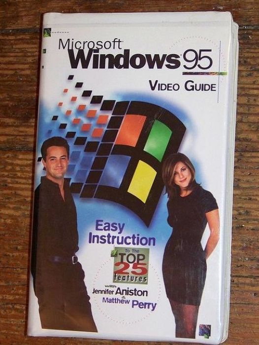 Мэттью Перри и Дженнифер Энистон расскажут все о Windows 95