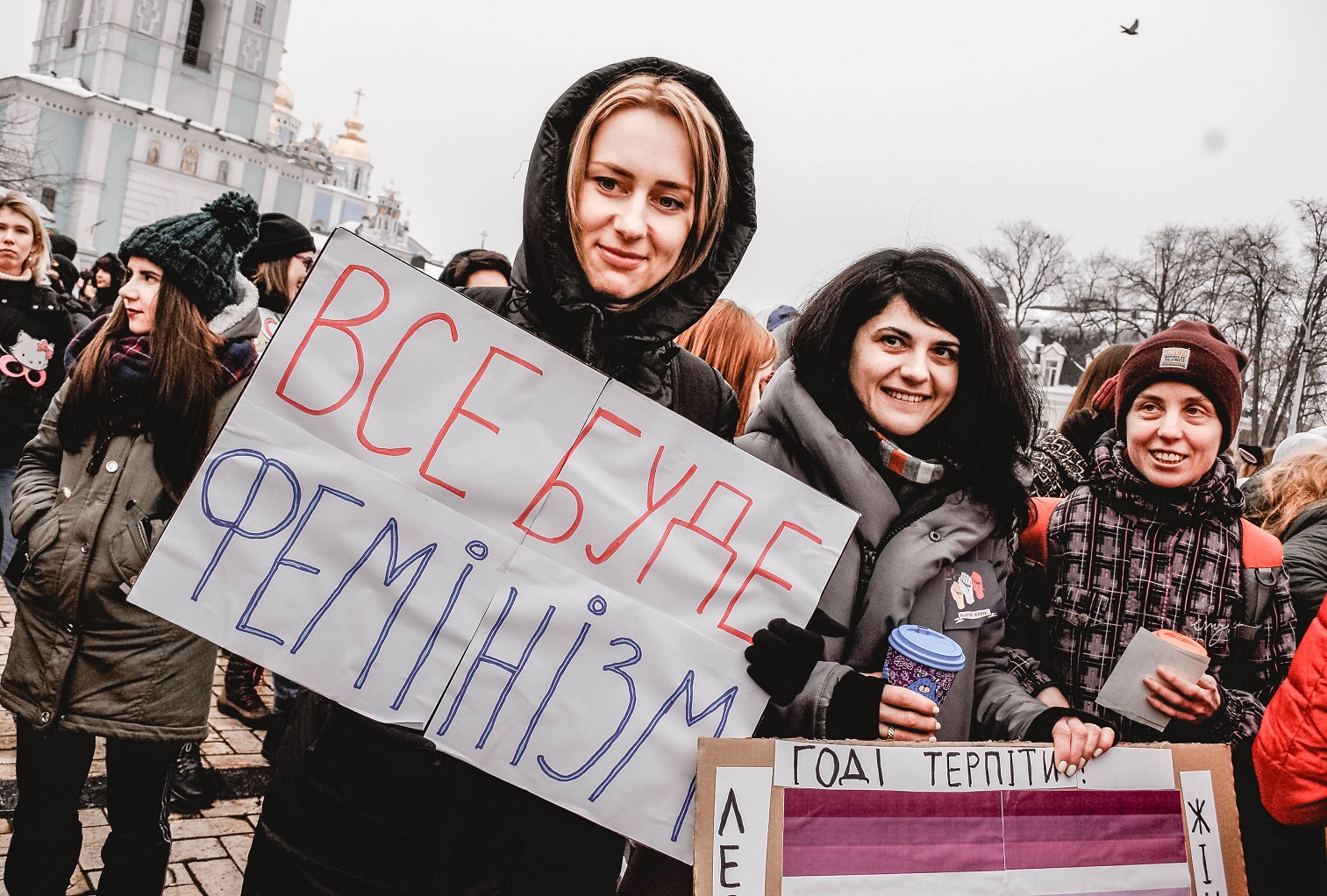 Все будет феминизм! Лучшие слоганы Марша Женщин в Киеве