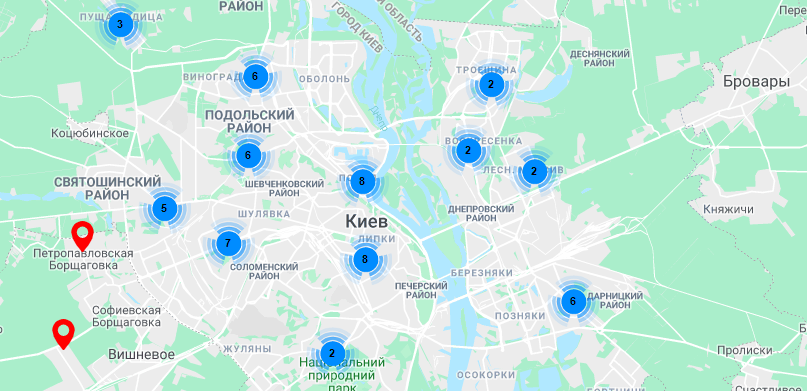 Куда отнести ненужные вещи: список адресов в Киеве (карта)