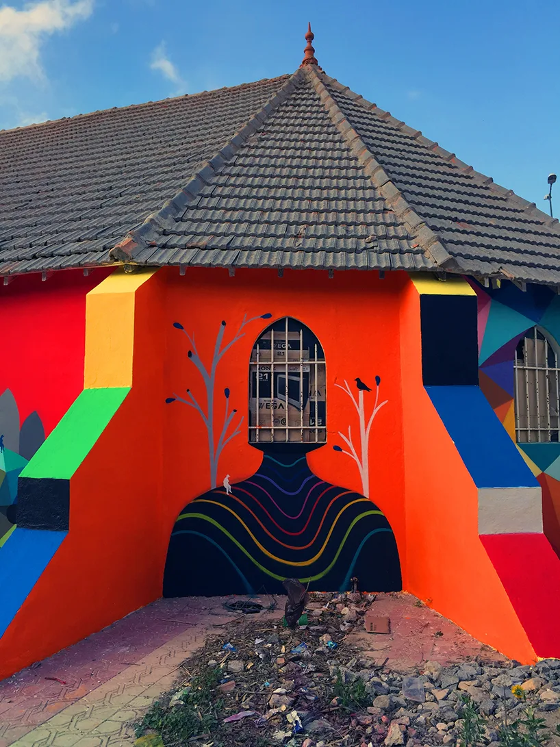 6 работ художника Okuda, который разрисовал вагоны киевского метро