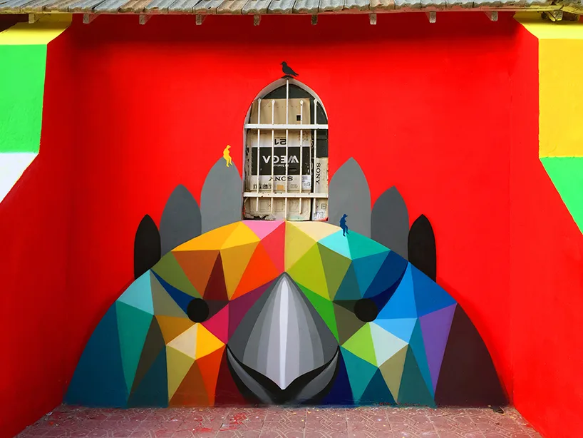 6 работ художника Okuda, который разрисовал вагоны киевского метро