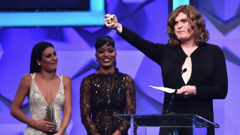Лили Вачовски на GLAAD Media Awards