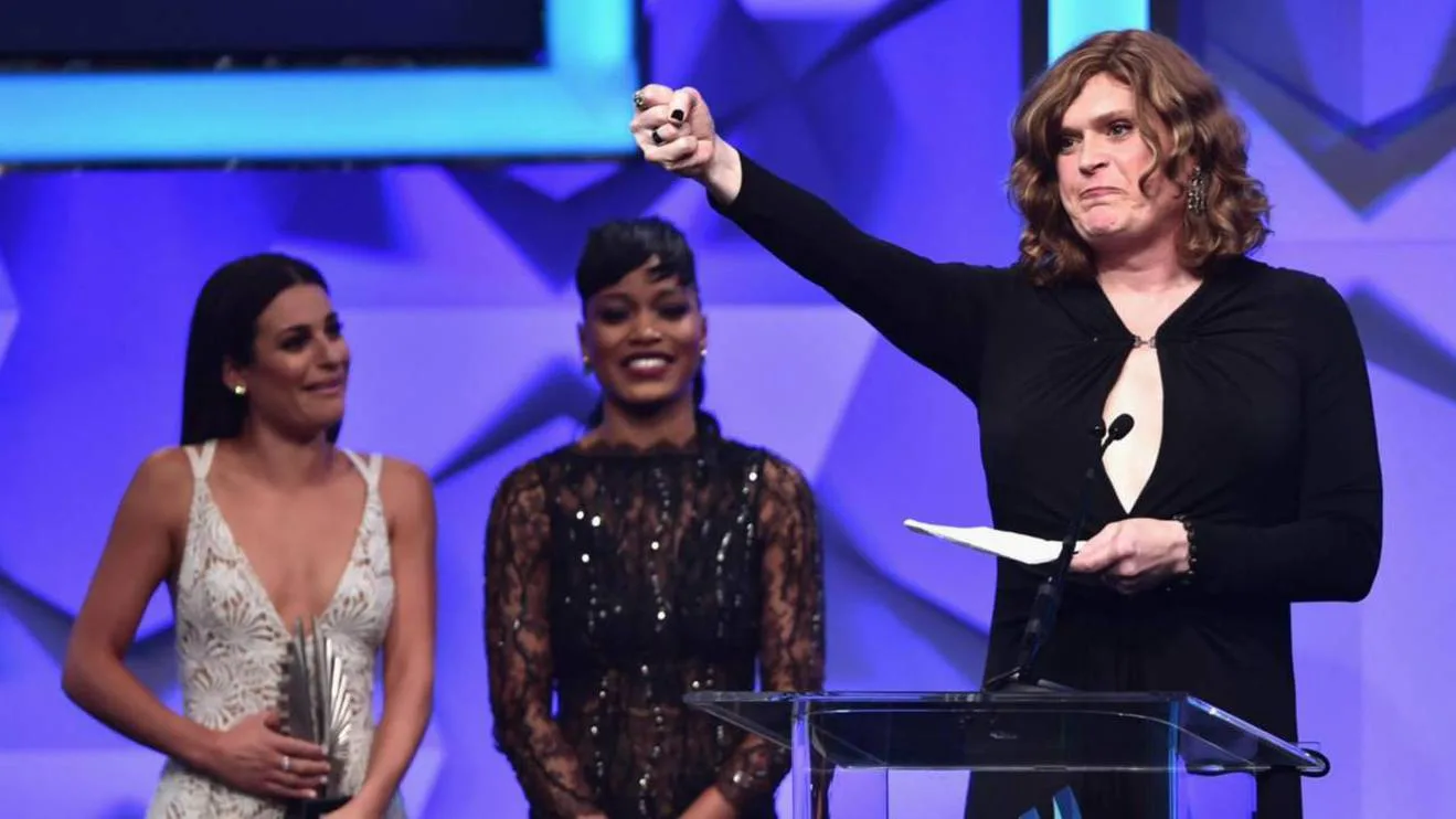 Лили Вачовски на GLAAD Media Awards