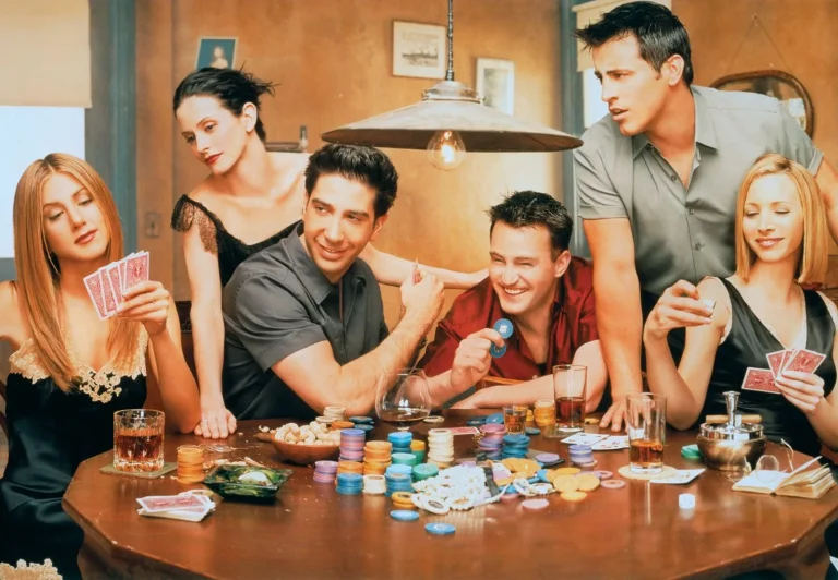 Герои сериала "Друзья"
