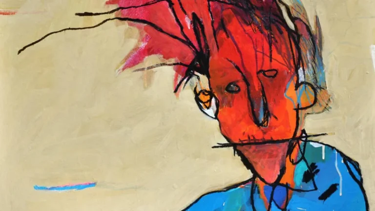 Одна из картин Art Brut