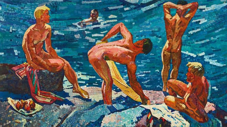 Художник Александр Дейнека, "Хорошее утро", 1959-1960г.
