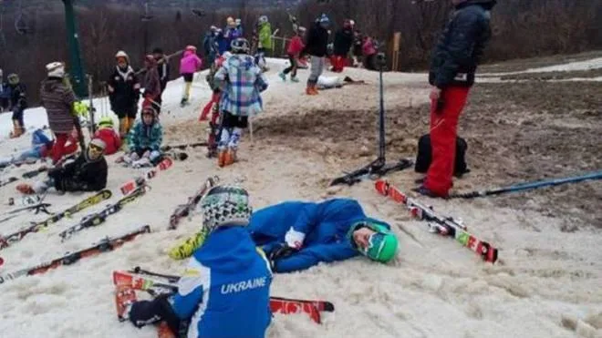 Спортсмены сражались с условиями как могли