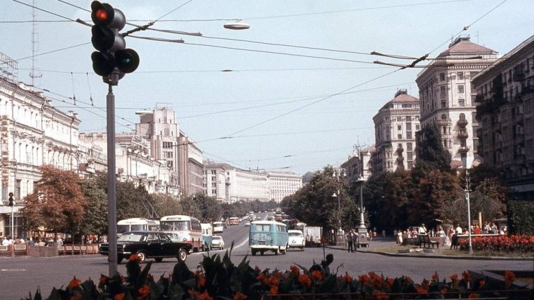 Крещатик. 1972 год.