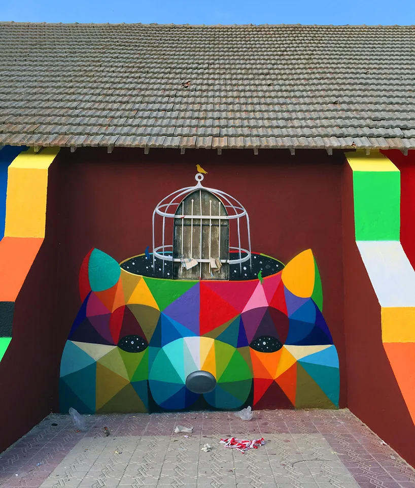 6 работ художника Okuda, который разрисовал вагоны киевского метро