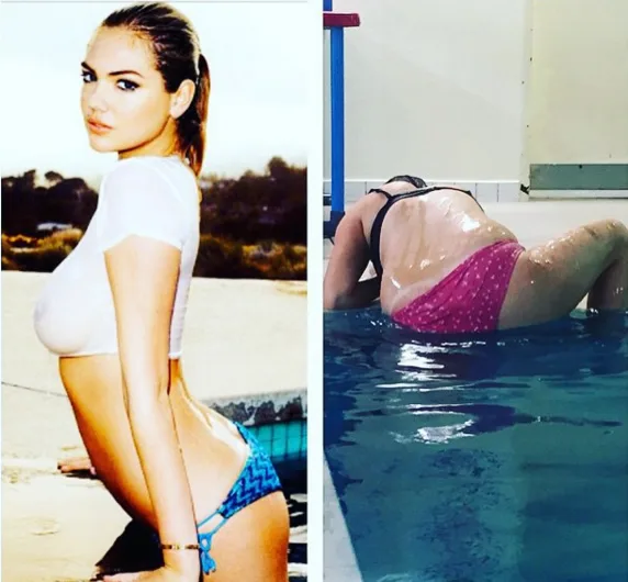 Женщина пародирует звезд в Instagram