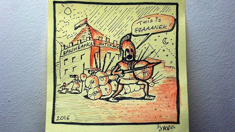 Об Ивано-Франковске выпустили комикс-артбук