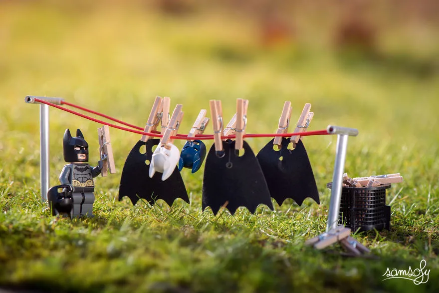 Фотограф создал Lego-миниатюры, ожидая рождения дочери