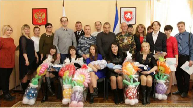 Торжественное вручение повесток малышам