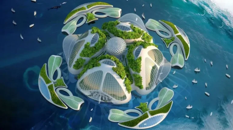 Плавающий город "Aequorea"