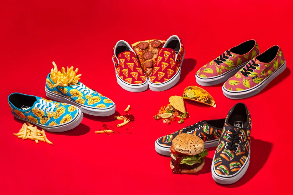 Vans выпустит коллекцию для поклонников вредной пищи