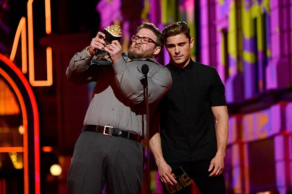 Seth Rogen and Zac Efron
