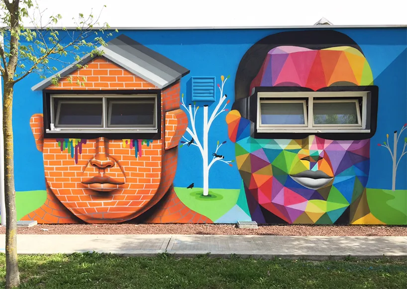 8 работ художника Okuda, который разрисовал вагоны киевского метро