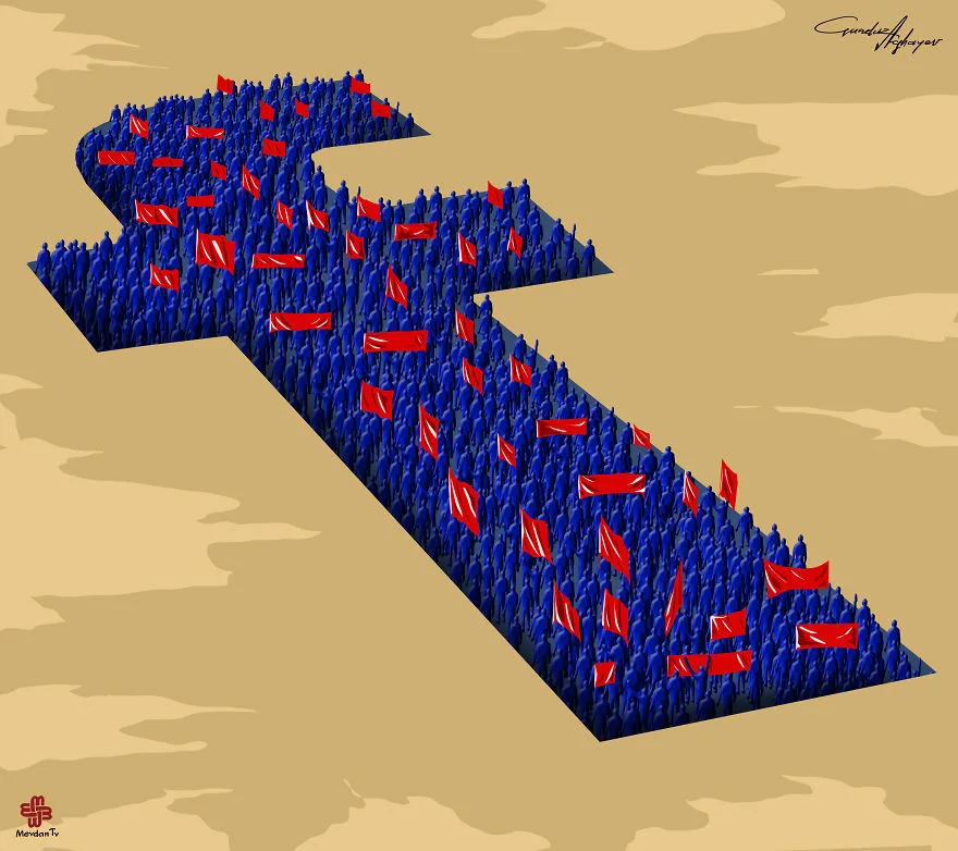 Миграция, война, террор: карикатурист изображает мировые проблемы