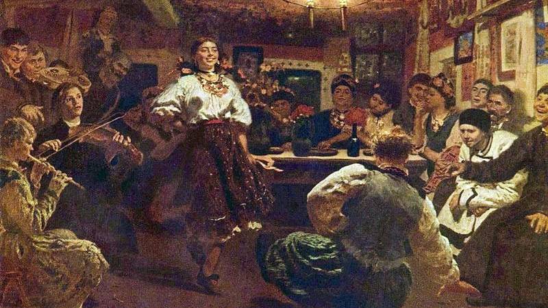Ілля Репін "Вечорниці"