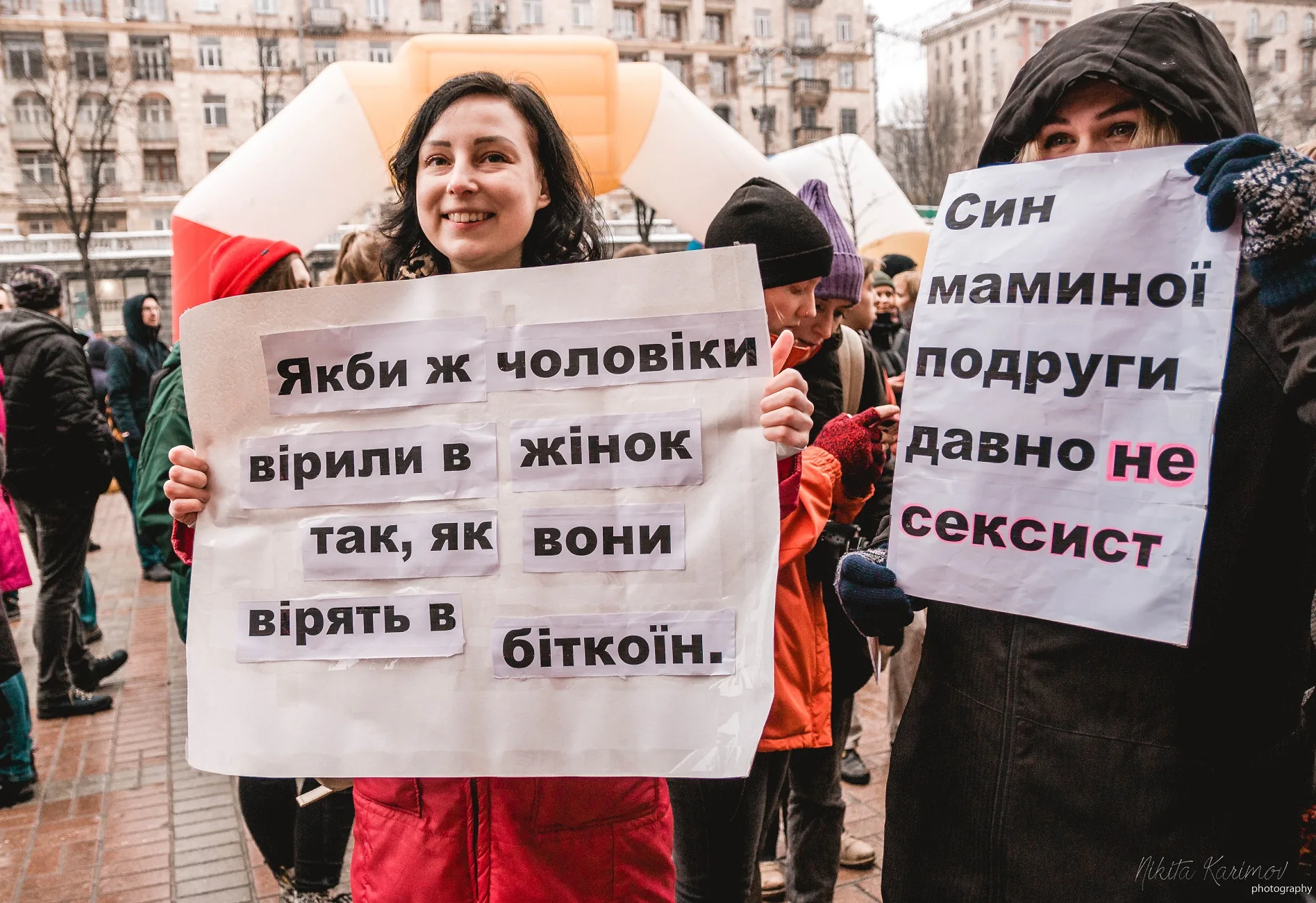 Все будет феминизм! Лучшие слоганы Марша Женщин в Киеве