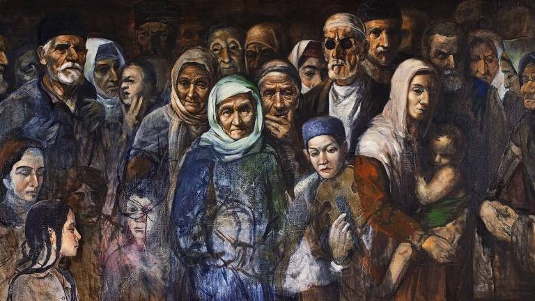 Художник Рустем Эминов. Цикл "Депортация"