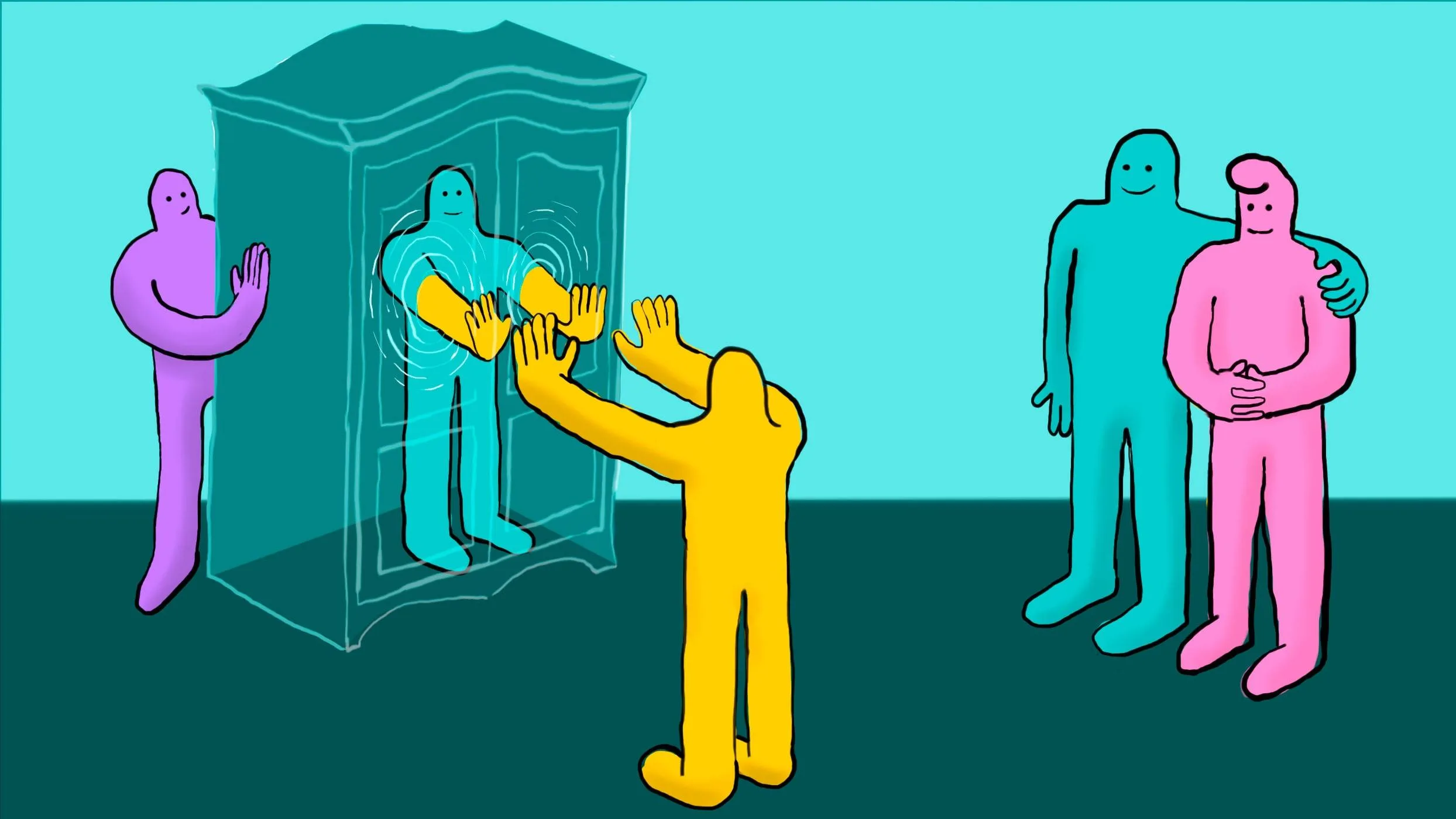 Не бойтесь, не стесняйтесь, не тяните – выходите из пыльного шкафа и будьте собой