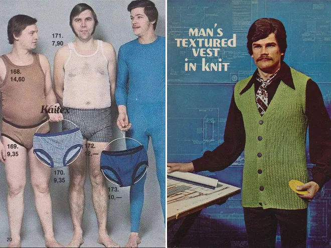 Беспощадная мужская мода 70-х годов